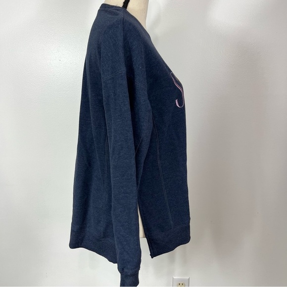 Wildfox Social Navy Blue Sweatshirt Medium - Picture 4 of 15